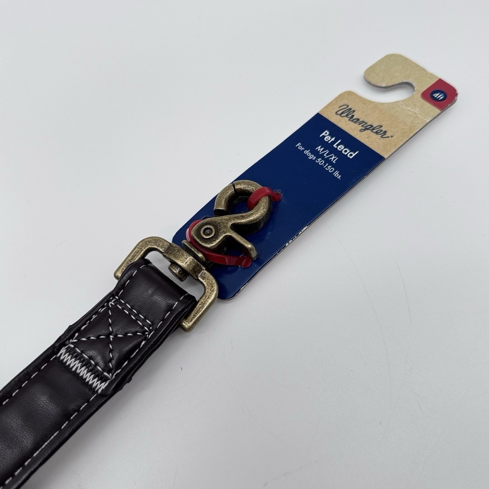 Wrangler Pet Lead Leash Size M/L/XL, Lead Length 4 Feet